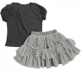 Top and Skirt Set