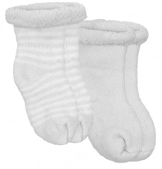 2-Pack Terry Newborn Socks