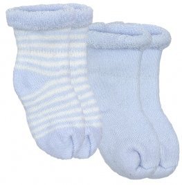 2-Pack Terry Newborn Socks